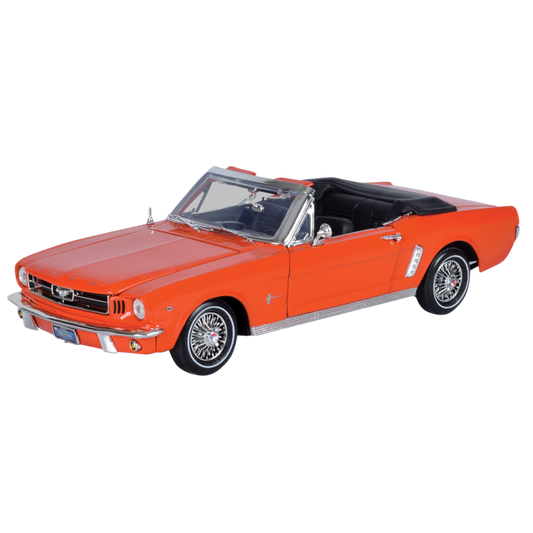 Timeless Legends - 1:18 Scale 1964 1/2 Ford Mustang (Convertible) [Orange]