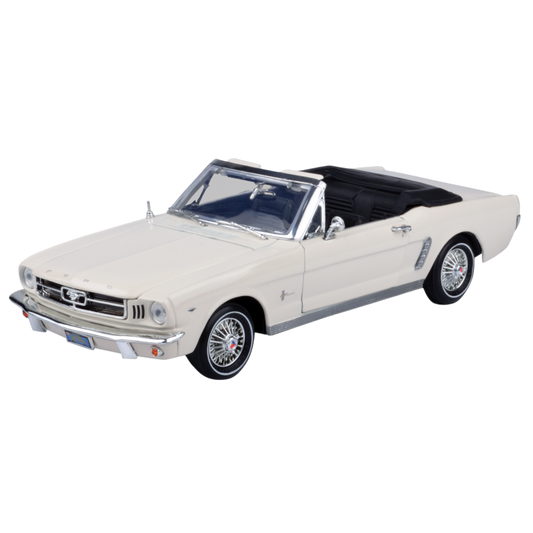 Timeless Legends - 1:18 Scale 1964 1/2 Ford Mustang (Convertible) [White]