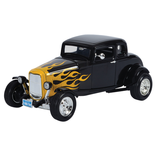 Timeless Legends - 1:18 Scale 1932 Ford Five-Window Coupe [Black]