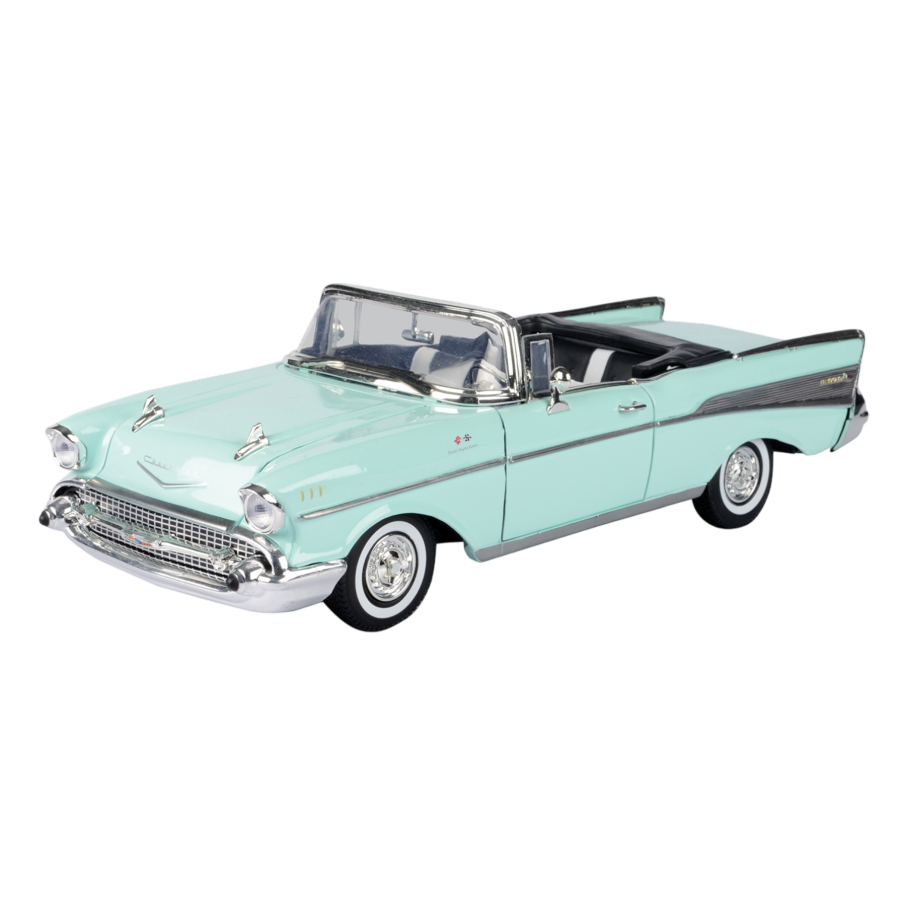 Timeless Legends - 1:18 Scale 1957 Chevy Bel Air (Convertible) [Light Green]