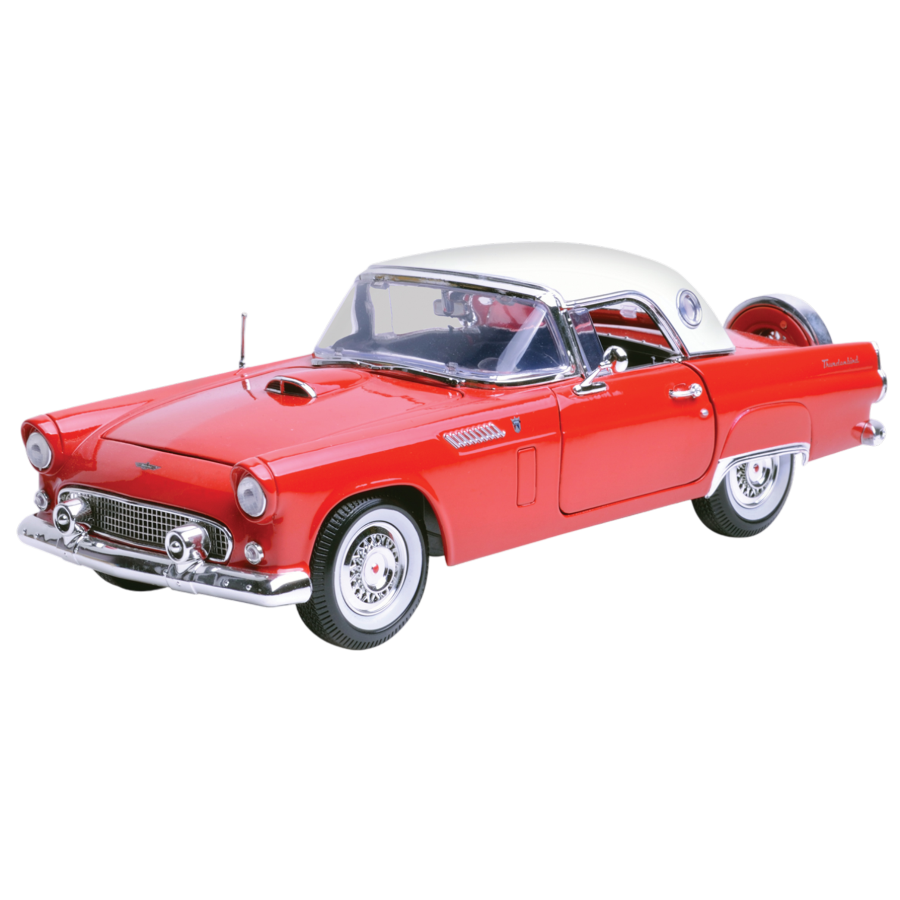 Timeless Legends - 1:18 Scale 1956 Ford Thunderbird (Hard Top) [Red]