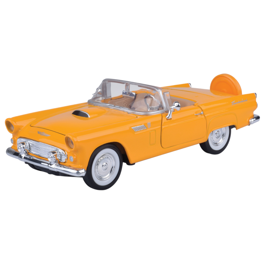 Timeless Legends - 1:24 Scale 1956 Ford Thunderbird (Convertible) [Yellow]