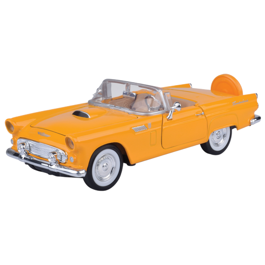 Timeless Legends - 1:24 Scale 1956 Ford Thunderbird (Convertible) [Yellow]