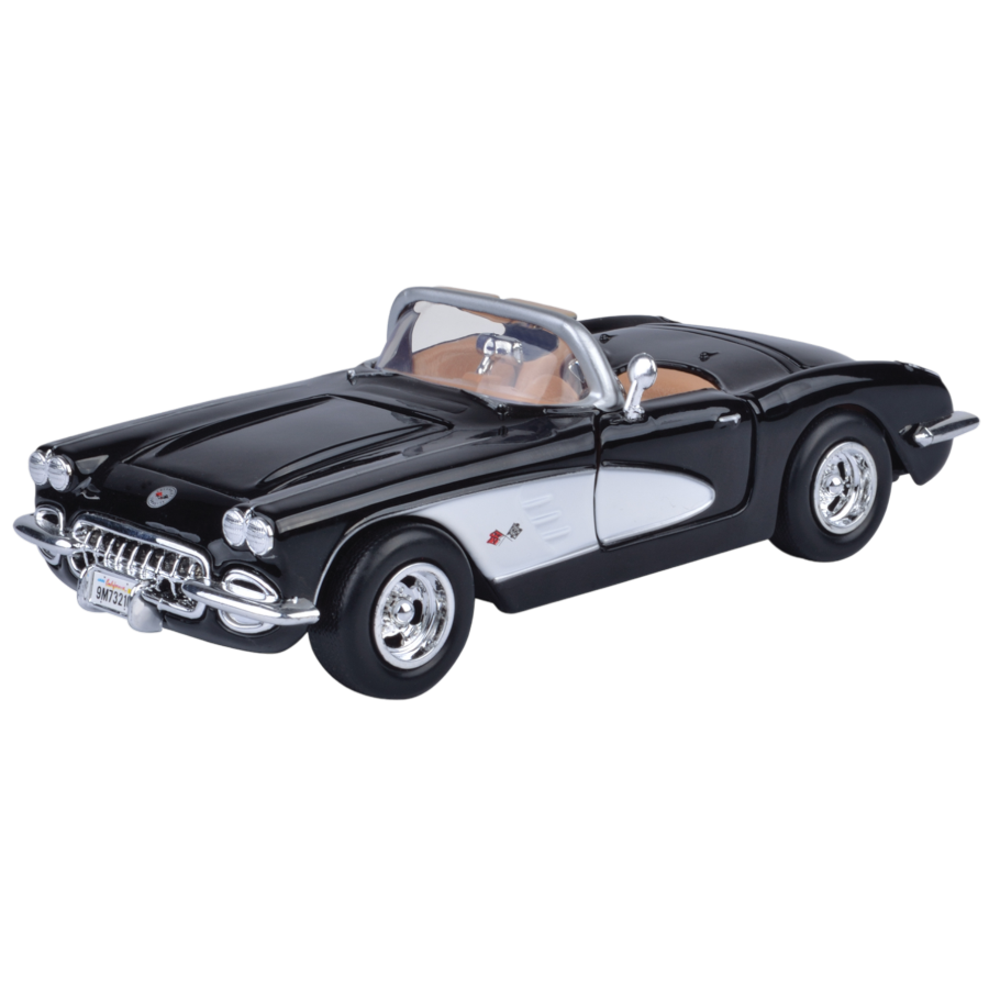 Timeless Legends - 1:24 Scale 1959 Corvette [Black]