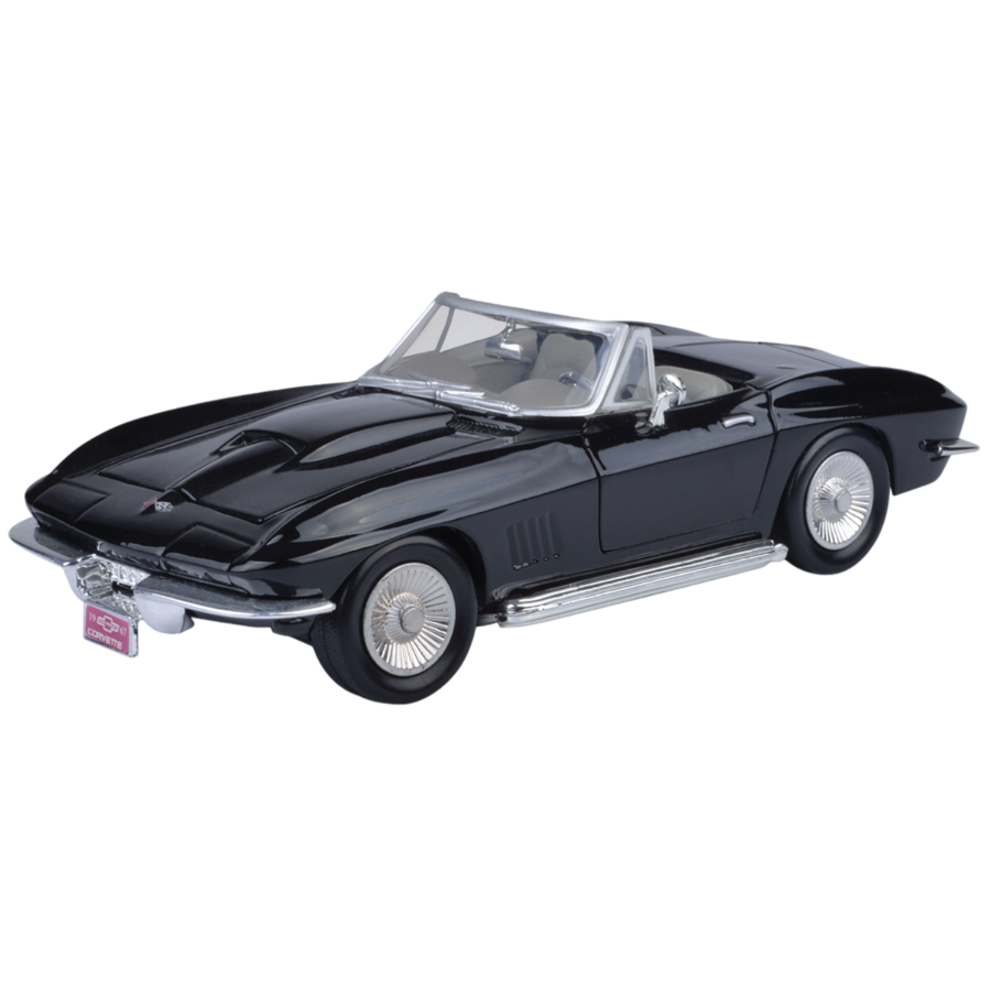 Timeless Legends - 1:24 Scale 1967 Corvette [Black]