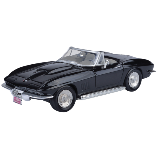 Timeless Legends - 1:24 Scale 1967 Corvette [Black]