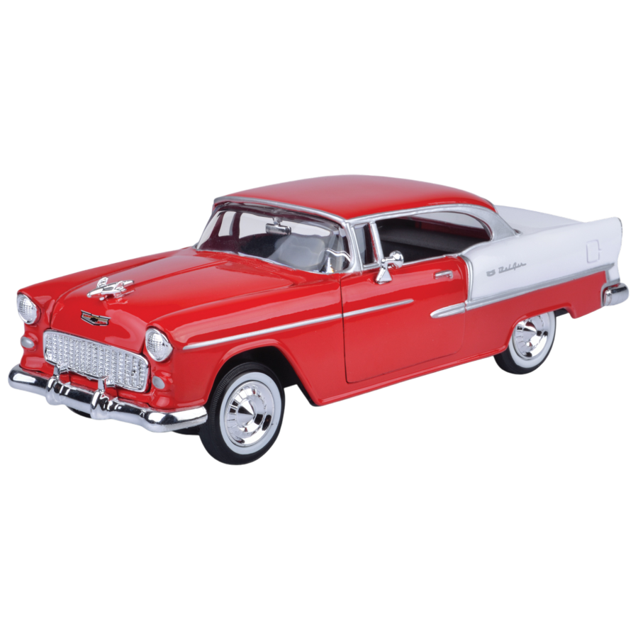 Timeless Legends - 1:24 Scale 1955 Chevy Bel Air [Red]