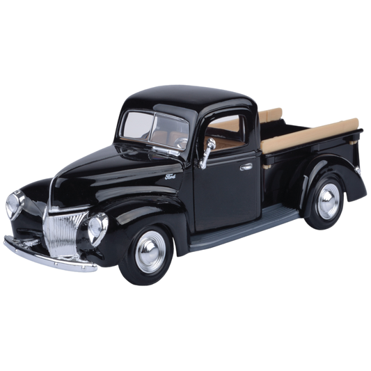 Timeless Legends - 1:24 Scale 1940 Ford Pickup [Black]