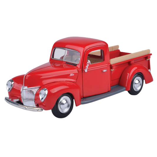 Timeless Legends - 1:24 Scale 1940 Ford Pickup [Red]