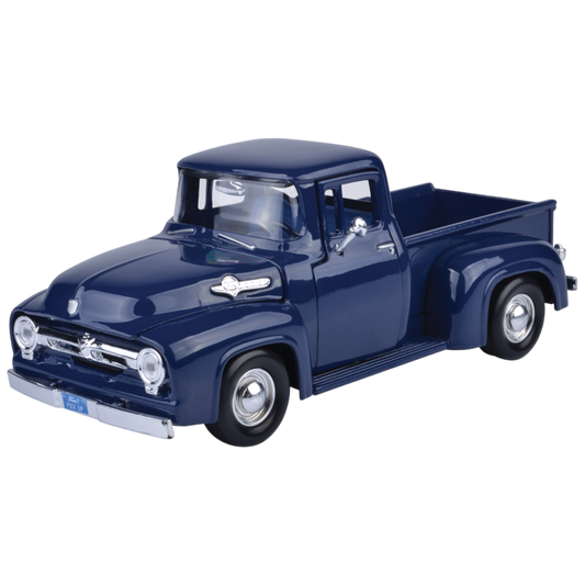 Timeless Legends - 1:24 Scale 1956 Ford F-100 Pickup [Blue]