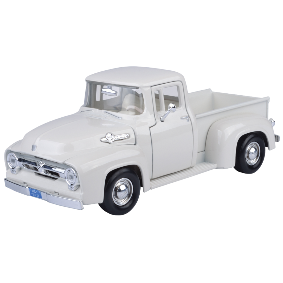 Timeless Legends - 1:24 Scale 1956 Ford F-100 Pickup [White]