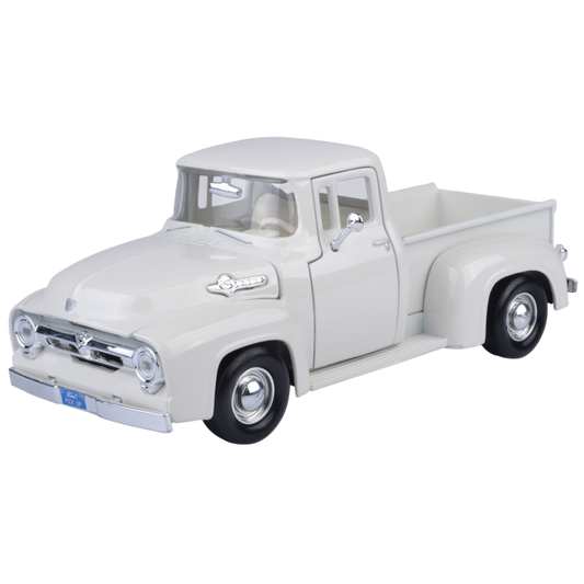 Timeless Legends - 1:24 Scale 1956 Ford F-100 Pickup [White]