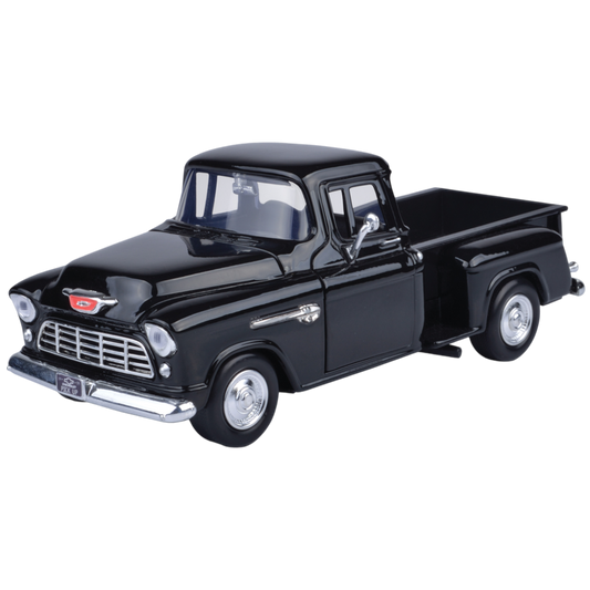 Timeless Legends - 1:24 Scale 1955 Chevy Stepside [Black]