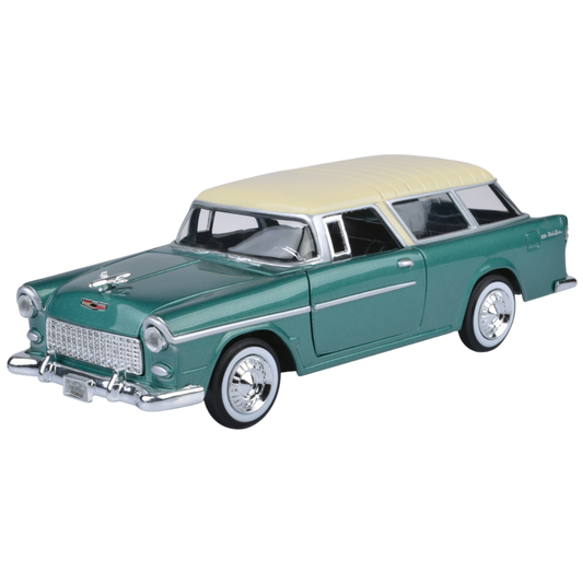 Timeless Legends - 1:24 Scale 1955 Chevy Bel Air Nomad [Green]