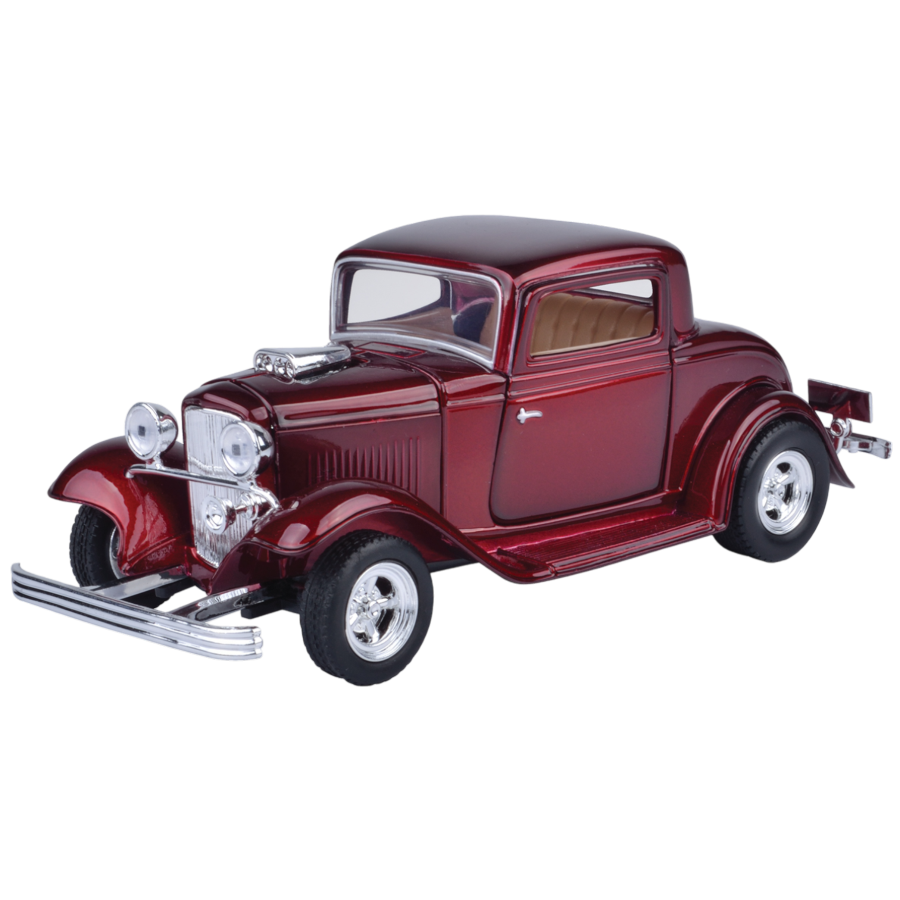 Timeless Legends - 1:24 Scale 1932 Ford Coupe [Red]