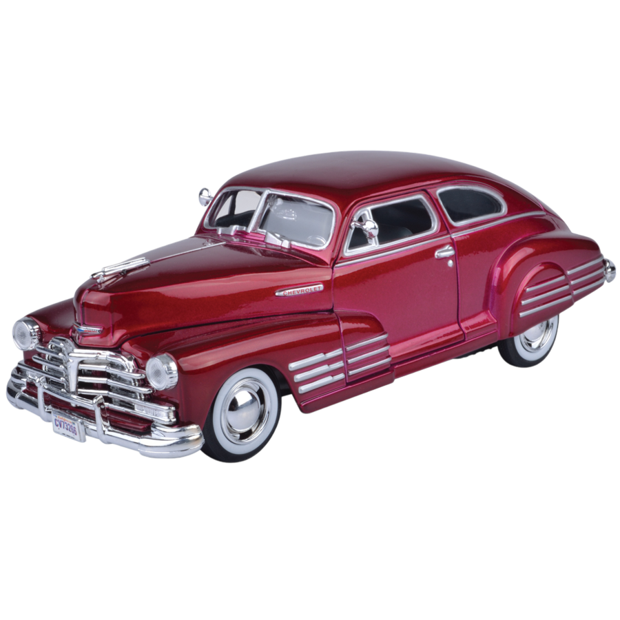 Timeless Legends - 1:24 Scale 1948 Chevy Aerosedan Fleetline [Red]