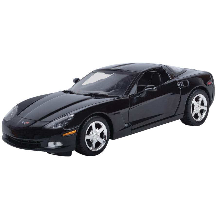 Timeless Legends - 1:24 Scale 2005 Corvette C6 [Black]