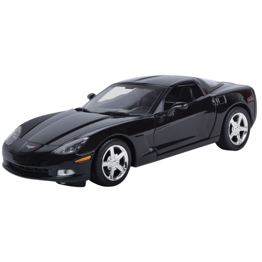 Timeless Legends - 1:24 Scale 2005 Corvette C6 [Black]