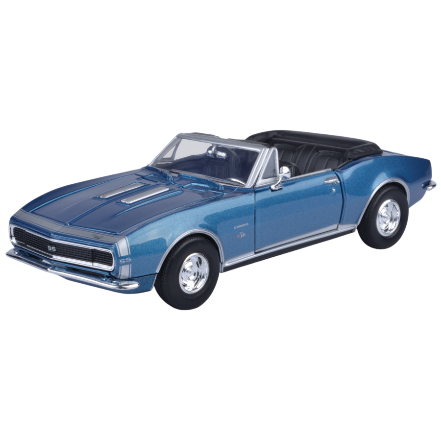 Timeless Legends - 1:24 Scale 1967 Chevy Camaro SS (Convertible) [Blue]