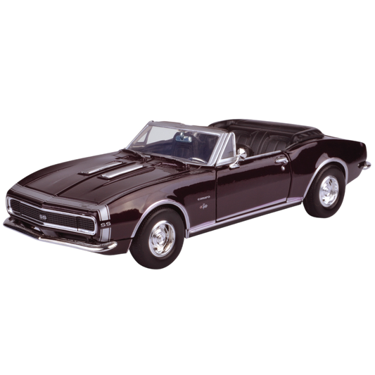 Timeless Legends - 1:24 Scale 1967 Chevy Camaro SS (Convertible) [Burgundy]