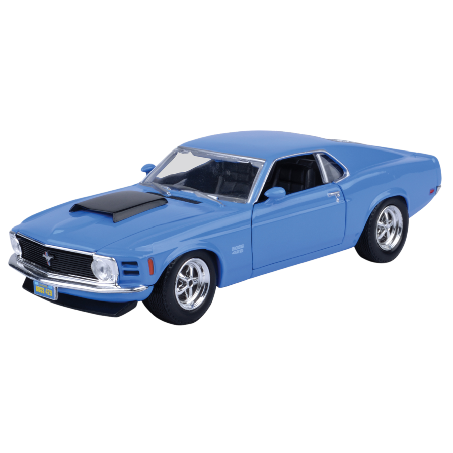 Timeless Legends - 1:24 Scale 1970 Ford Mustang Boss 429 [Blue]
