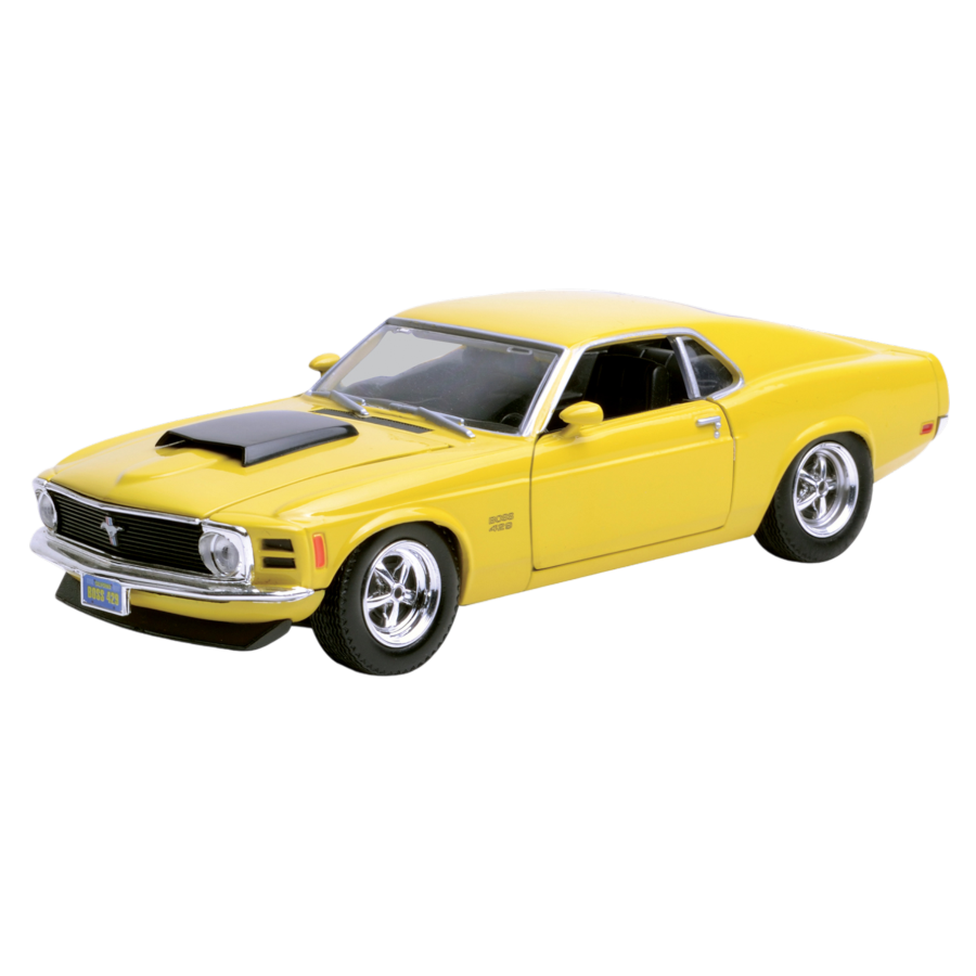Timeless Legends - 1:24 Scale 1970 Ford Mustang Boss 429 [Yellow]