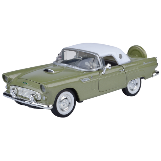 Timeless Legends - 1:24 Scale 1956 Ford Thunderbird (Hardtop) [Green]
