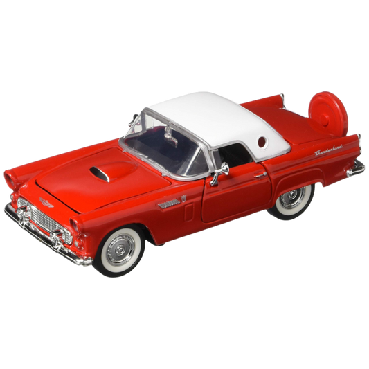 Timeless Legends - 1:24 Scale 1956 Ford Thunderbird (Hardtop) [Red]