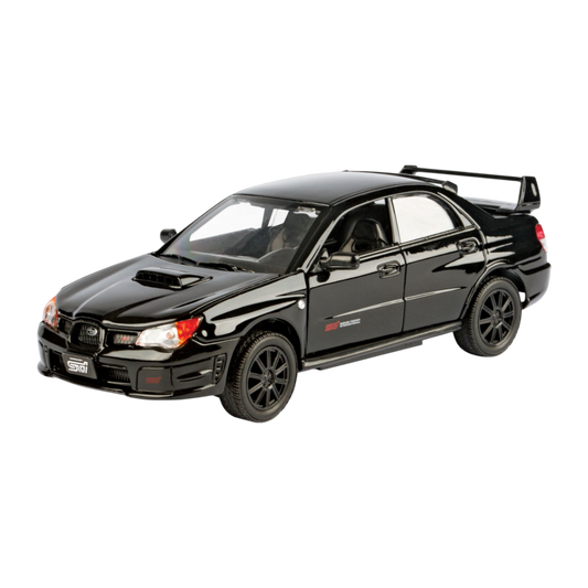 Timeless Legends - 1:24 Subaru Impreza WRX STI (Black) Die-Cast Vehicle