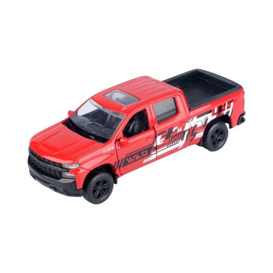 Revved Racers - 1:32 2019 Chevy Silverado Trail Boss Crew Cab Diecast Vehicle