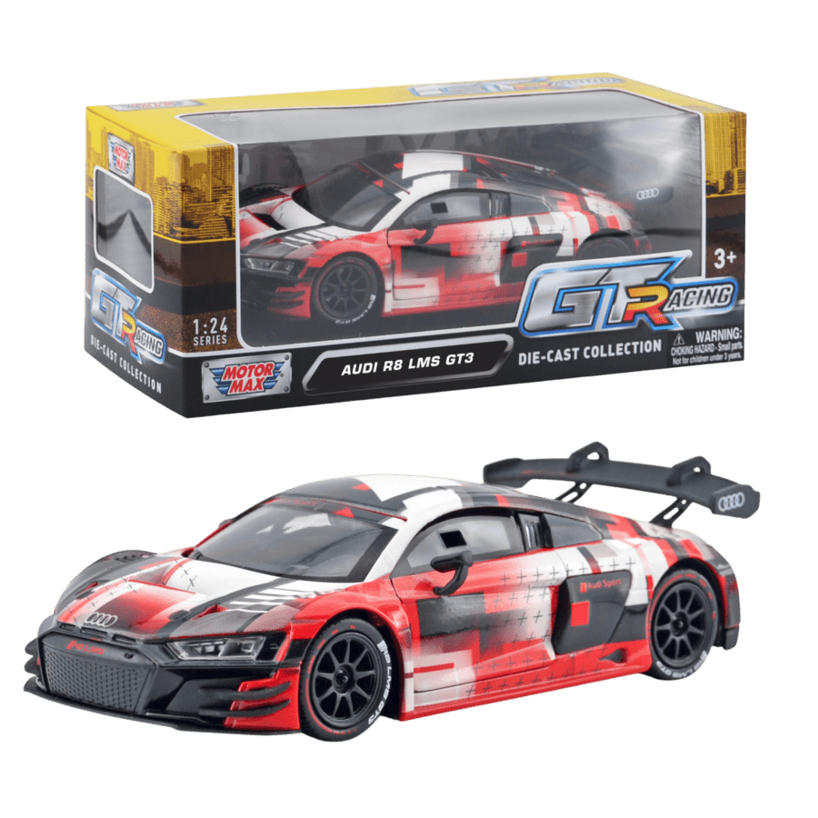 GT Racing - 1:24 Audi R8 LMS GT3 Diecast Vehicle