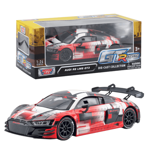 GT Racing - 1:24 Audi R8 LMS GT3 Diecast Vehicle