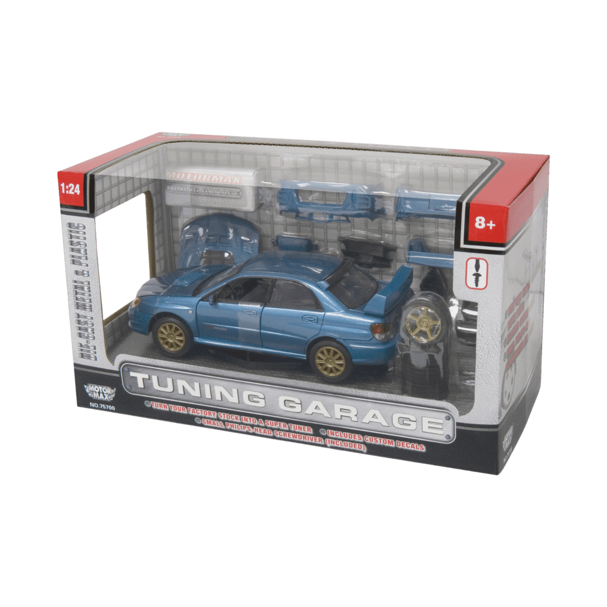 Tuning Garage- 1:24 Subaru Impreza WRX STI