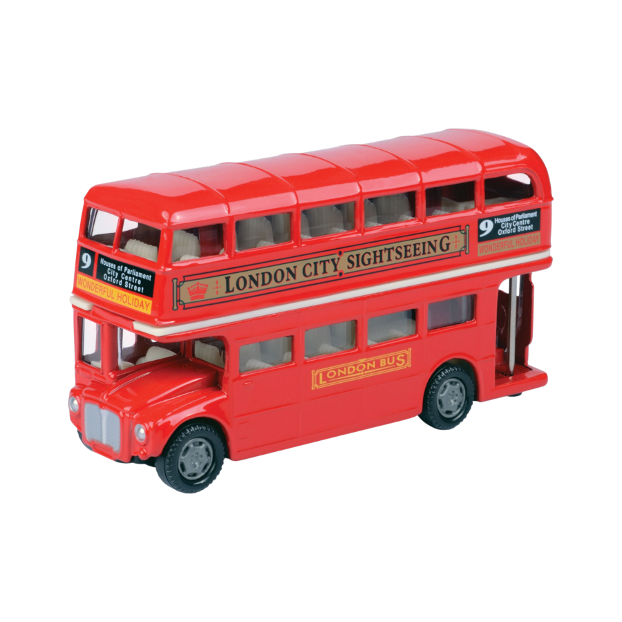 Metro Town - 4.5" London Bus Die-Cast Vehicle