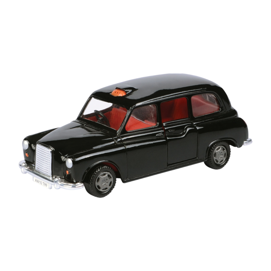 Metro Town - 4.5" London Taxi Die-Cast Vehicle