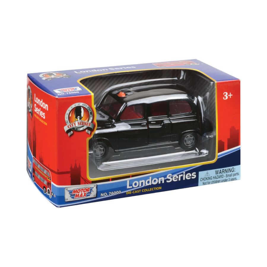 Metro Town - 4.5" London Taxi Die-Cast Vehicle