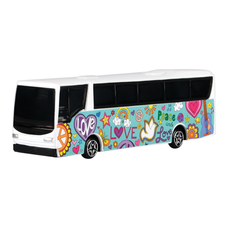 Metro Town - 5.5" Fun Coach Die-Cast & Plastic Vehicle (6 Count)