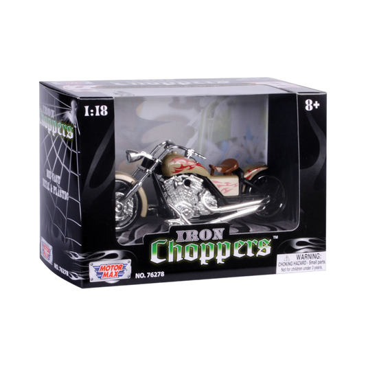 Super Bikes - 1:18 Iron Choppers Die-Cast Vehicle