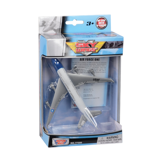 Sky Wings - 6" Aircraft Die-Cast Vehicle Assortment (24 Count)