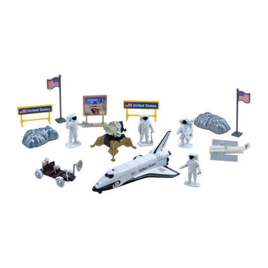 Playsets - US Space Shuttle Endeavor & Astronaut Set (15 Pieces)