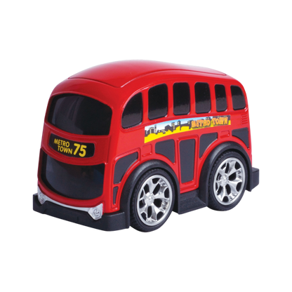 Metro Town - Pull Back Bus Die-Cast & Plastic Vehicle