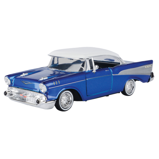 Get Low - 1:24 Scale 1957 Chevy Bel Air With Visor