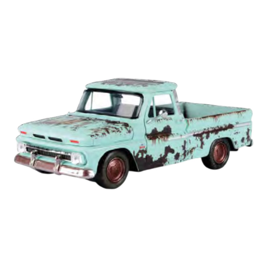 Weathered Treasures - 1:24 1966 Chevy C10 Fleetside Die-Cast Vehicle