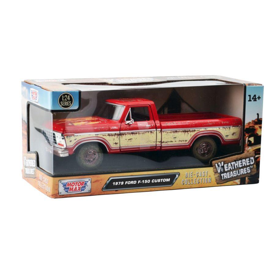 Weathered Treasures - 1:24 1979 Ford F-150 Custom Diecast Vehicle