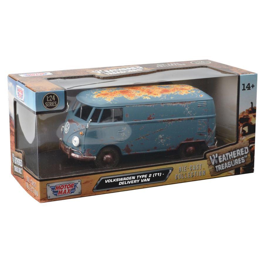 Weathered Treasures - 1:24 Volkswagen Type 2 (T1) Delivery Van Diecast Vehicle
