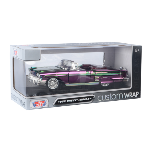 Custom Wrap - 1:24 1958 Chevy Impala Die-Cast Vehicle