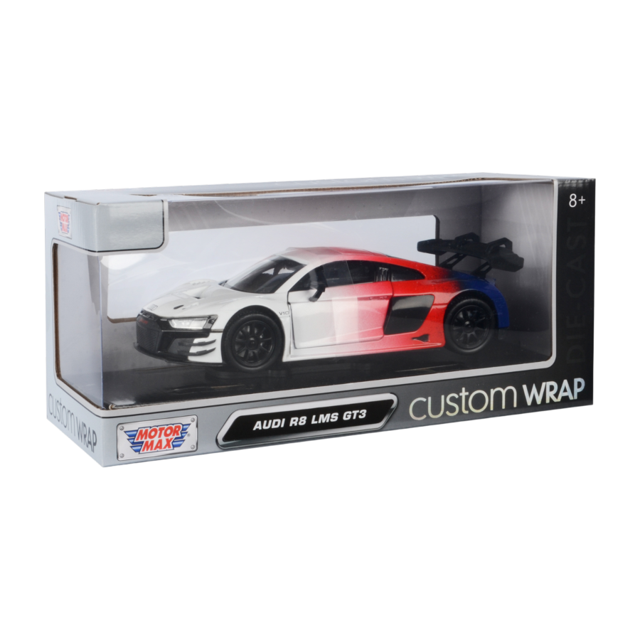 Custom Wrap - 1:24 Audi R8 Lms Gt3 Die-Cast Vehicle