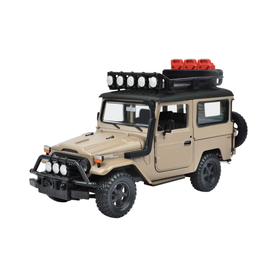 Off Road - 1:24 Toyota FJ Land Cruiser (Beige) Die-Cast Vehicle