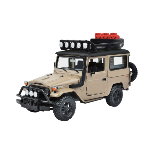 Off Road - 1:24 Toyota FJ Land Cruiser (Beige) Die-Cast Vehicle