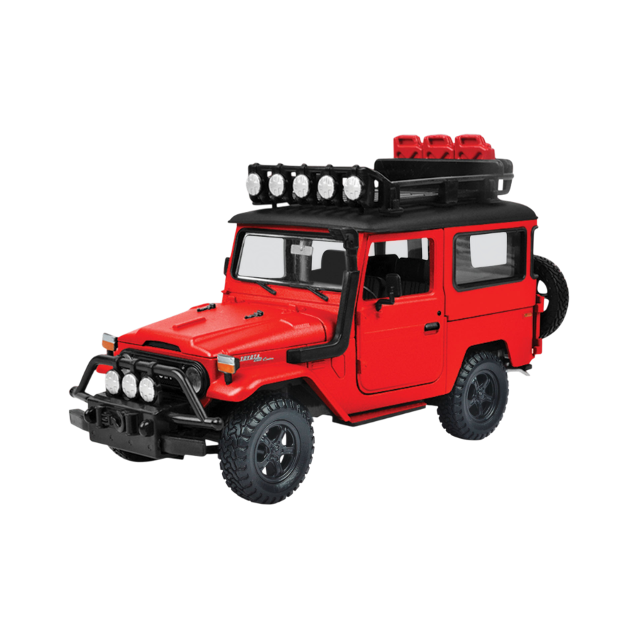 Off Road - 1:24 Toyota FJ Land Cruiser (Red) Die-Cast Vehicle